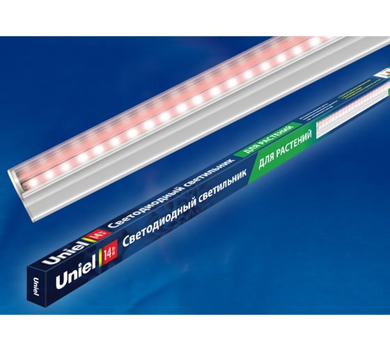 Линейный светодиодный светильник для растений Uniel ULI-P17-14W/SPLE IP20 WHITE, UL-00003958
