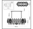 Люстра ODEON LIGHT Е14, 14х40W, CABOCHON 5050/14 5