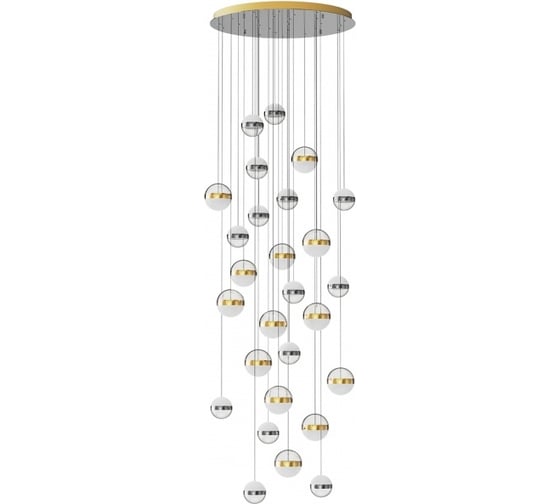 Люстра ODEON LIGHT каскадная, LED, 232 RONI 5037/232L