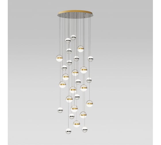 Люстра ODEON LIGHT каскадная, LED, 232 RONI 5037/232L