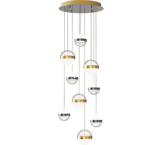Люстра ODEON LIGHT каскадная, LED, 84 RONI 5037/84L