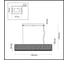 Подвесной светильник ODEON LIGHT LED, 48W, PANTA 4926/48L 5