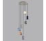 Люстра ODEON LIGHT каскадная, GU10, 7х4W, OVALI 5053/7 3