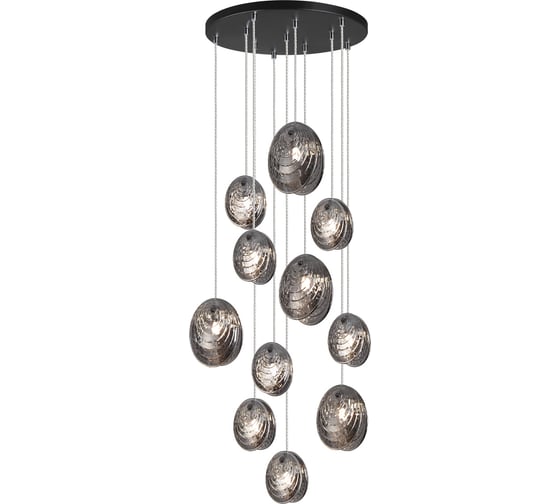 Люстра ODEON LIGHT каскадная, G9, 11х40W, MUSSELS 5038/11