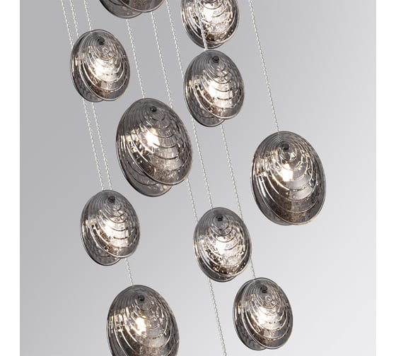 Люстра ODEON LIGHT каскадная, G9, 11х40W, MUSSELS 5038/11