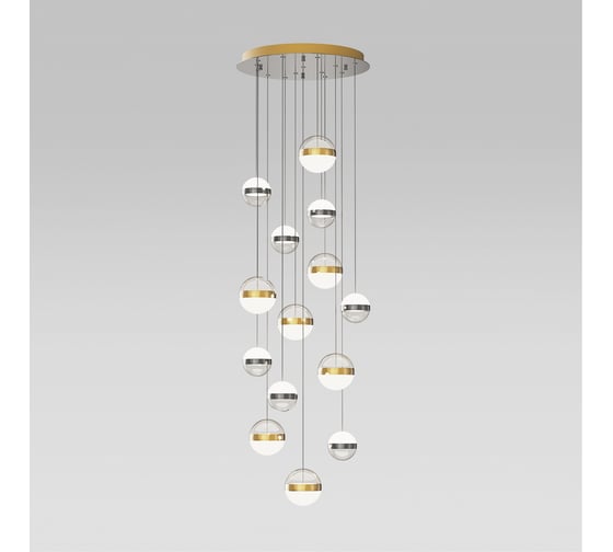 Люстра ODEON LIGHT каскадная, LED, 132 RONI 5037/132L