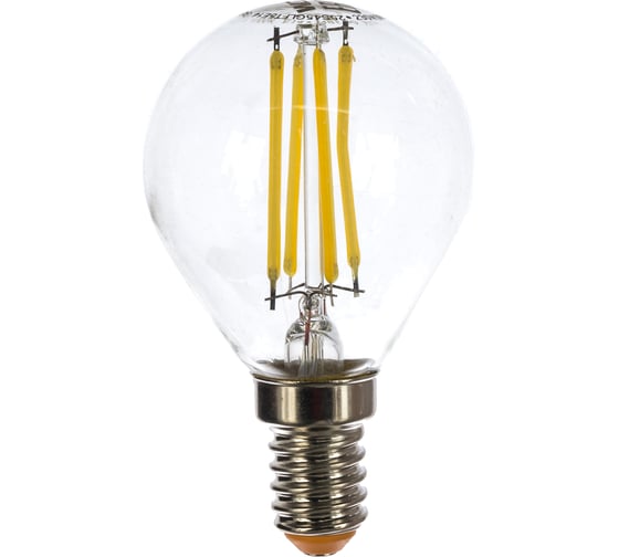 Лампа Wolta ШАР LED FILAMENT, 4000К, 25S45GLFT5E14