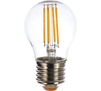 Лампа Wolta ШАР LED FILAMENT, 3000К, 25Y45GLFT5E27
