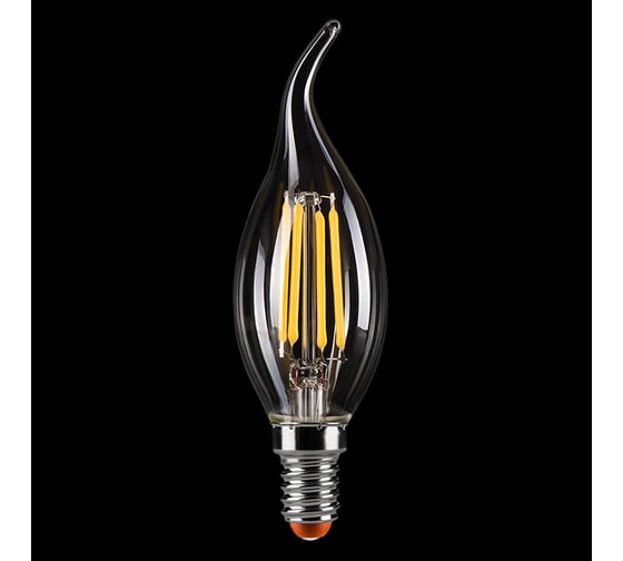 Лампа Wolta СВЕЧА LED FILAMENT, 4000К, 25SCDFT5E14