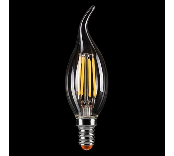 Лампа Wolta СВЕЧА LED FILAMENT, 3000К, 25YCDFT5E14