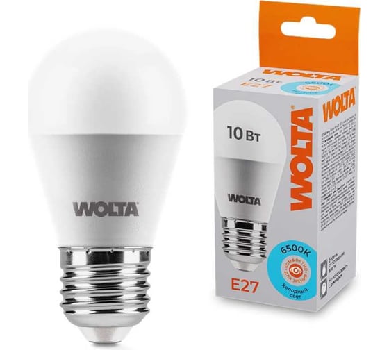Лампа WOLTA LED 25W45GL10E27