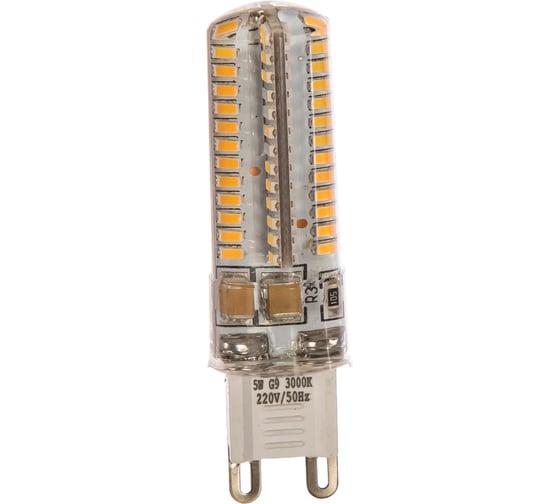 Лампа Wolta LED, 3000K, 25YJCD-230-5G9