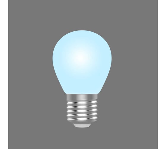Лампа Gauss basic filament шар 4,5w 400lm 4100к е27 milky LED 1055225
