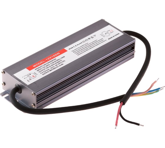 Блок питания URM SLS-100W-8.3A-IP67-12V В10036 1