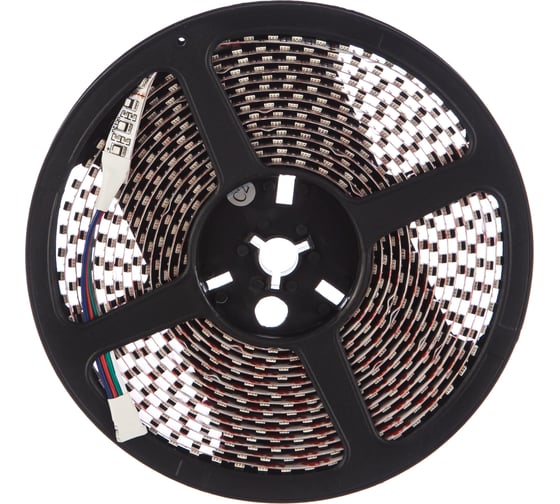 Светодиодная лента URM 3535-120led-12V-14.4W, 10-12LM-RGB-IP22-10mm В10131