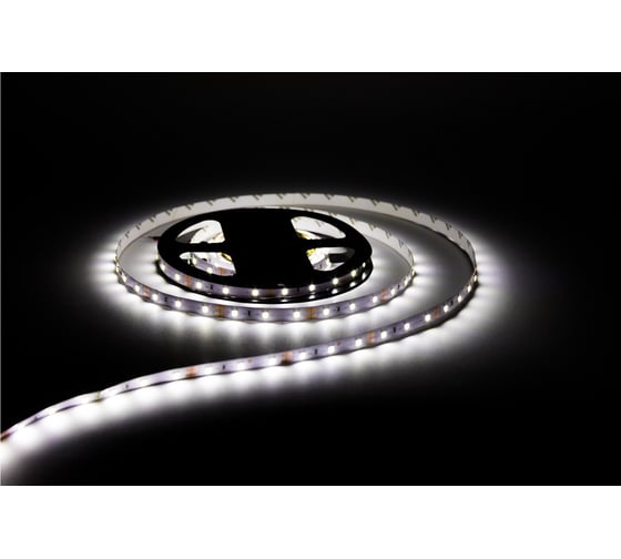 Светодиодная лента URM 2835-60led-12V-4.8W, 18-20LM-IP22, 6500K В15046