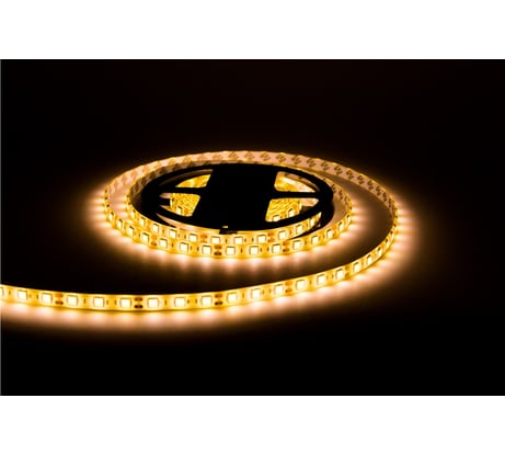 Светодиодная лента URM 5050-60led-12V-14,4W, 10-12LM-3000K-IP65-10mm В10097