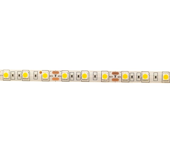 Светодиодная лента URM 5050-60led-12V-14,4W, 10-12LM-3000K-IP65-10mm В10097