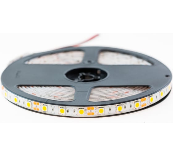 Светодиодная лента URM 5050-60led-12V-14,4W, 10-12LM-3000K-IP65-10mm В10097