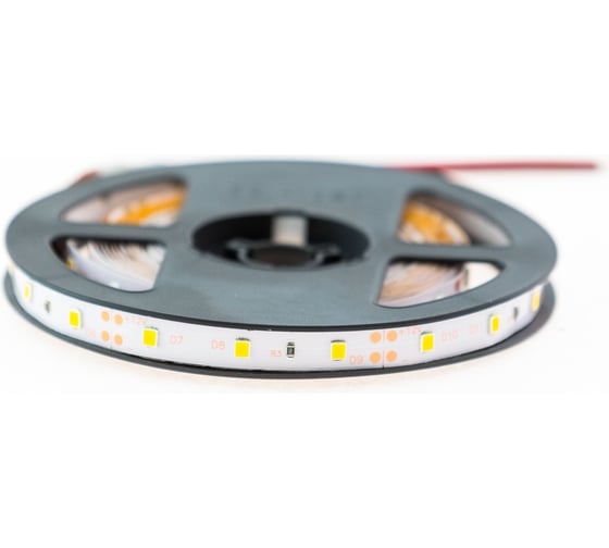 Светодиодная лента URM 2835-60led-12V-4,8W, 8-10LM-3000K-IP22-8mm В10078