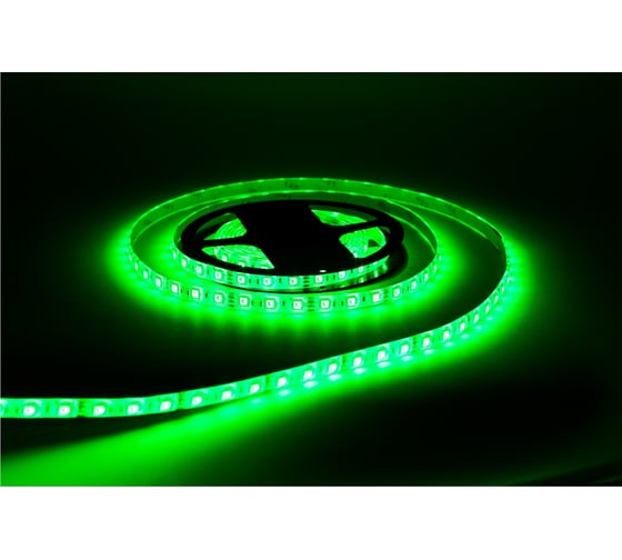 Светодиодная лента URM 5050-60led-12V-14,4W, 10-12LM-RGB-IP65-10mm В10102