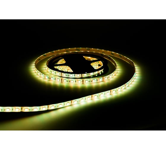 Светодиодная лента URM 5050-60led-12V-14,4W, 10-12LM-RGB-IP65-10mm В10102
