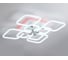 Светодиодный потолочный светильник Ambrella light ACRYLICA FA3866 4