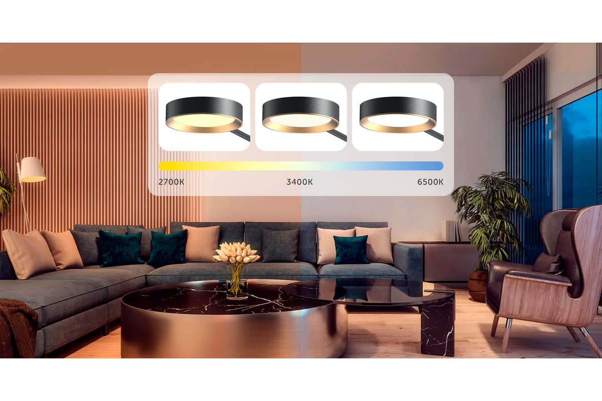 Умная люстра YEELIGHT c2103arowana-chandelier-4head YLDL031 - выгодная ...