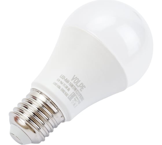 Светодиодная лампа Volpe LED-A60-16W/DW/E27/FR/NR. Форма A, матовая. UL-00004025