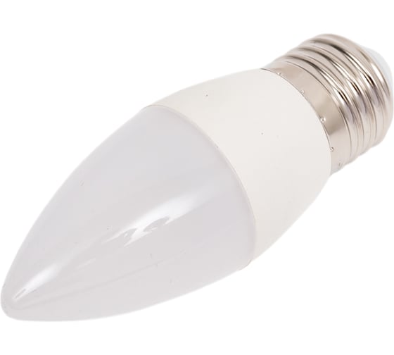Светодиодная лампа Volpe LED-C37-9W/NW/E27/FR/NR. Форма свеча, матовая. UL-00003806
