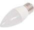 Светодиодная лампа Volpe LED-C37-9W/NW/E27/FR/NR. Форма свеча, матовая. UL-00003806 3