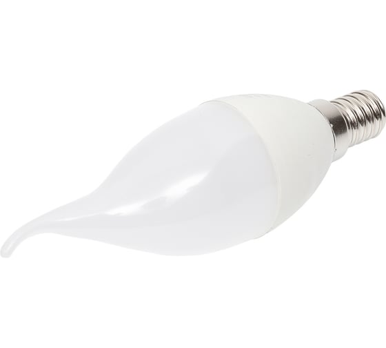 Светодиодная лампа Volpe LED-CW37-9W/NW/E14/FR/NR. Форма свечанаветру, матовая. UL-00003808