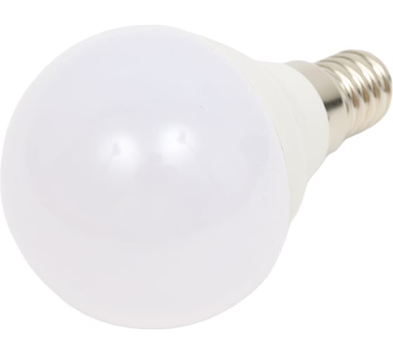 Светодиодная лампа Volpe LED-G45-7W/DW/E14/FR/NR. Форма шар, матовая. UL-00003818