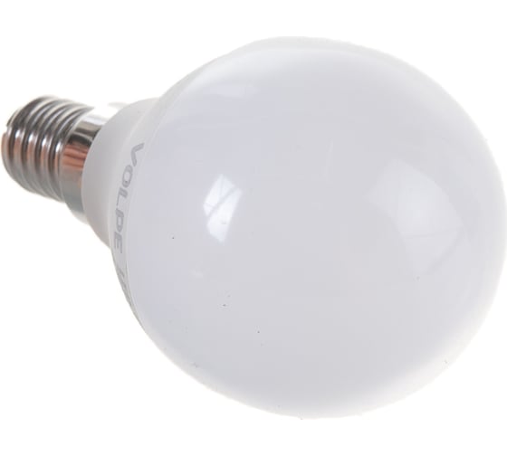Светодиодная лампа Volpe LED-G45-9W/NW/E14/FR/NR. Форма шар, матовая. UL-00003825