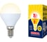 Светодиодная лампа Volpe LED-G45-9W/WW/E14/FR/NR. Форма шар, матовая. UL-00003826 1