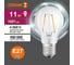 Филаментная светодиодная лампа Osram LS CLA150 11W/840 230V FIL E27 10x1 4058075684249 3