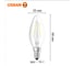 Филаментная светодиодная лампа Osram LS CLB60 5W/840 230VFILCL E14 10x1 4058075684782 2