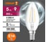 Филаментная светодиодная лампа Osram LS CLB60 5W/840 230VFILCL E14 10x1 4058075684782 3