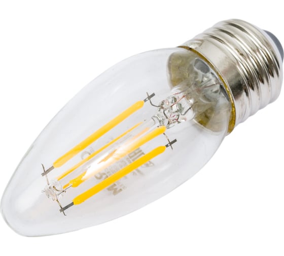 Филаментная светодиодная лампа Osram LS CLB40 4W/827 230V FIL CL E27 10x1 4058075687813