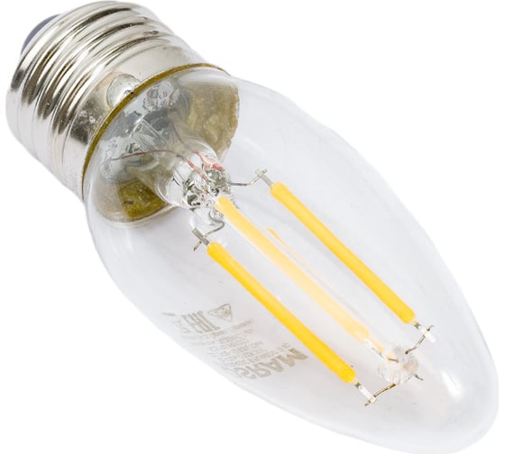 Филаментная светодиодная лампа Osram LS CLB40 4W/827 230V FIL CL E27 10x1 4058075687813