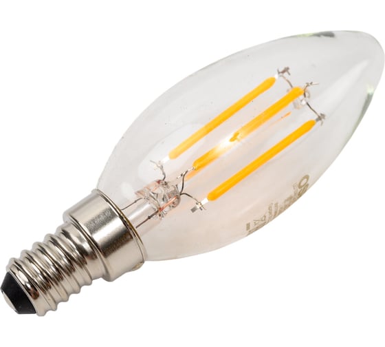 Филаментная светодиодная лампа Osram LS CLB40 4W/827 230V FIL CL E14 10x1 4058075683877