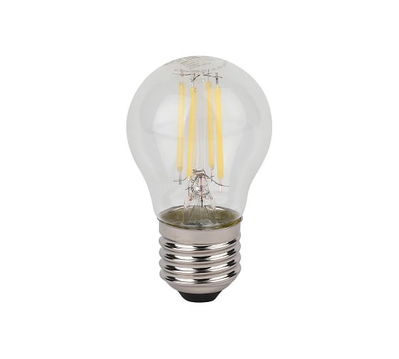 Филаментная светодиодная лампа Osram LS CLP40 4W/827 230V FIL CL E27 10x1 4058075684607 1