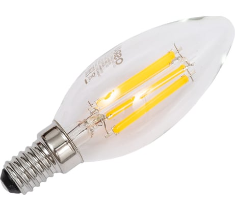 Филаментная светодиодная лампа Osram LS CLB75 6W/827 230V FIL CL E14 10x1 4058075684812