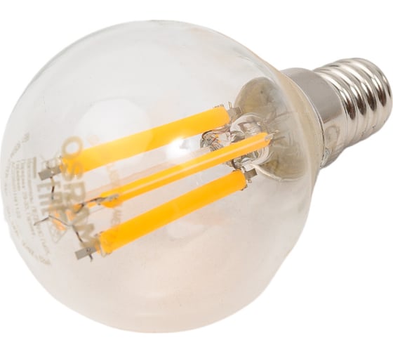 Филаментная светодиодная лампа Osram LS CLP75 6W/827 230V FIL CL E14 10x1 4058075684515