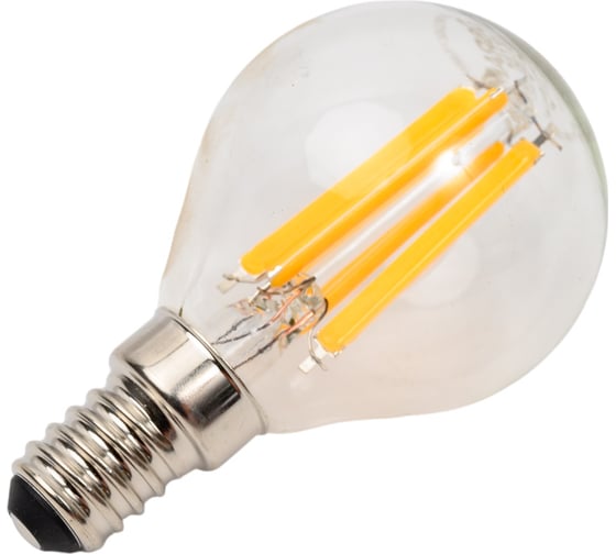 Филаментная светодиодная лампа Osram LS CLP75 6W/827 230V FIL CL E14 10x1 4058075684515