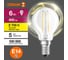 Филаментная светодиодная лампа Osram LS CLP75 6W/827 230V FIL CL E14 10x1 4058075684515 3