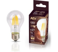 Филаментная лампа REV A60 E27 11W, 2700K 32477 5