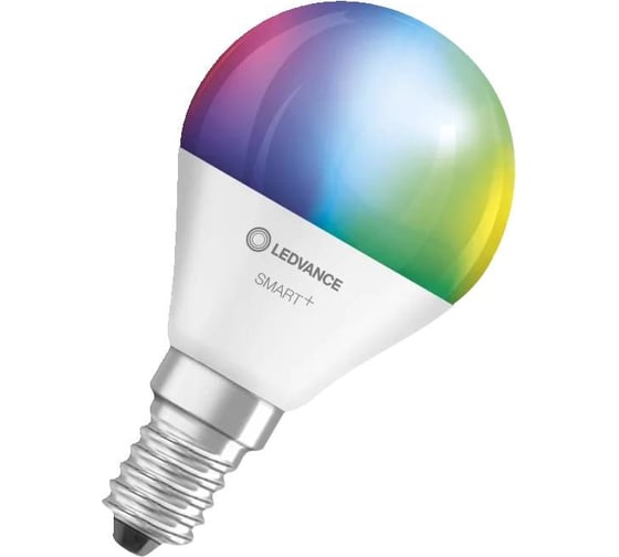 Умная светодиодная лампа LEDVANCE SMART+ WiFi Mini Bulb RGBW 40 5W/2700-6500K E14x3 4058075485990