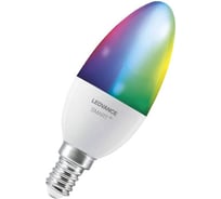 Умная светодиодная лампа LEDVANCE SMART+ WiFi Candle Multicolour 40 5W/2700 6500K E14 4058075485570