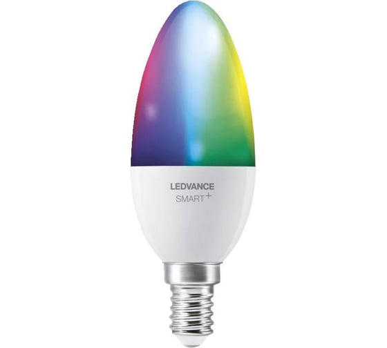 Умная светодиодная лампа LEDVANCE SMART+ WiFi Candle Multicolour 40 5W/2700 6500K E14 4058075485570